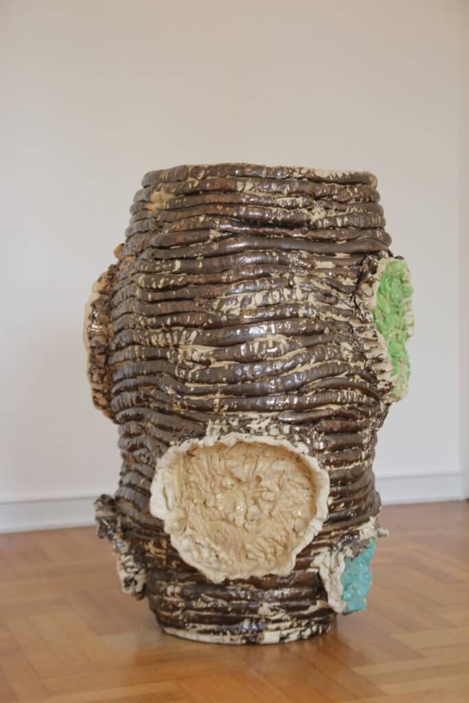 Leverkusen musée Morsbroich Ceramic Spaces été 2014 Norbert Pangenberg Figur 1994-96