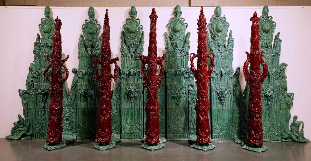 Elmar Trenkwalder 2008 680 x 140 x 315 cm Ceramic Brussels 2026