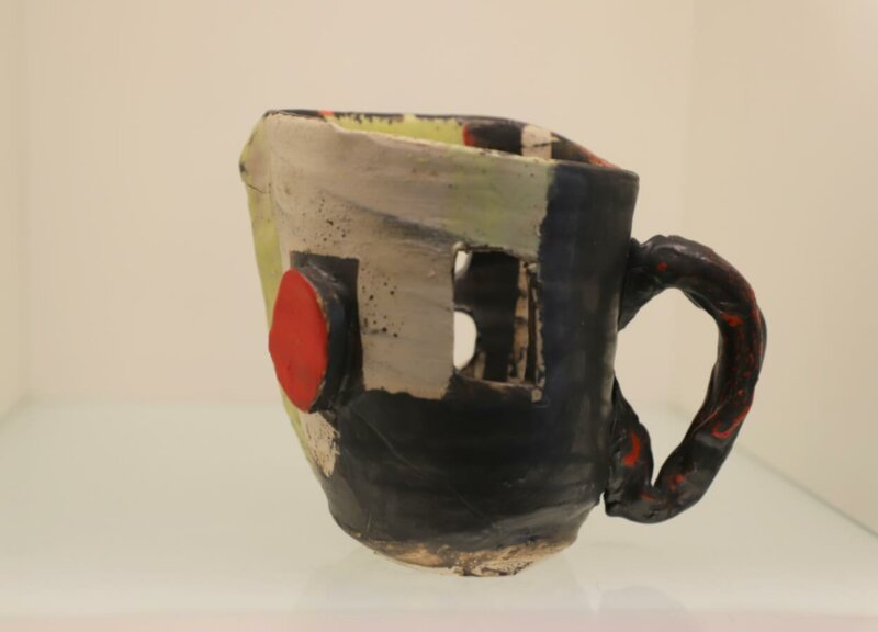 galerie Lefebvre & fils 10 Roger Herman RH#23 - Bird Head, Read Eye, 2016 16 × 12 × 18 cm