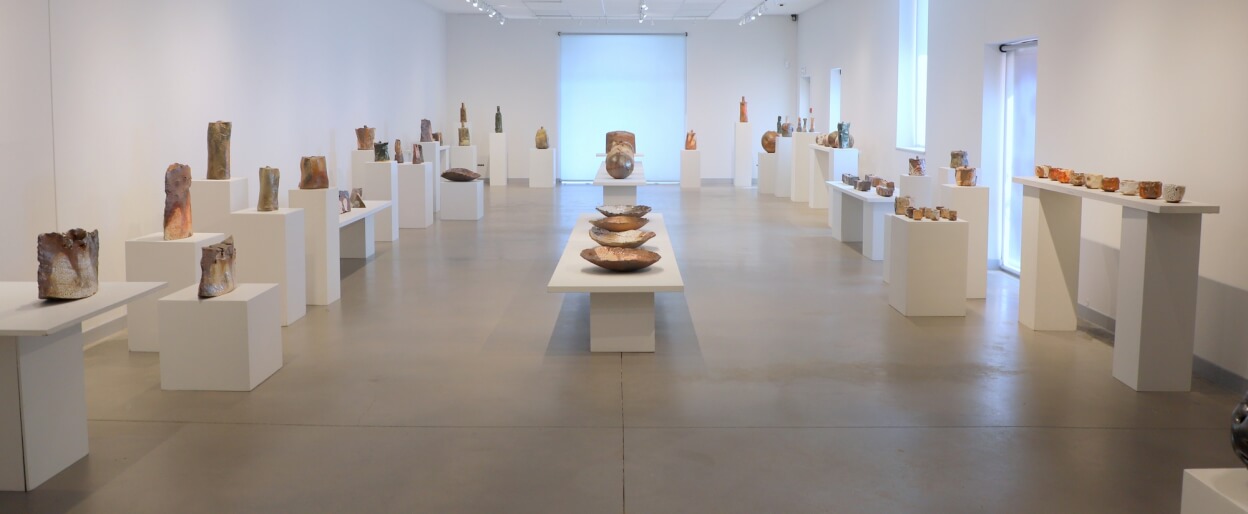 Pascal Geoffroy exposition Force et Forme Centre Ceramique Contemporaine de Giroussens 14 fevrier 12 avril 2026 vue generale