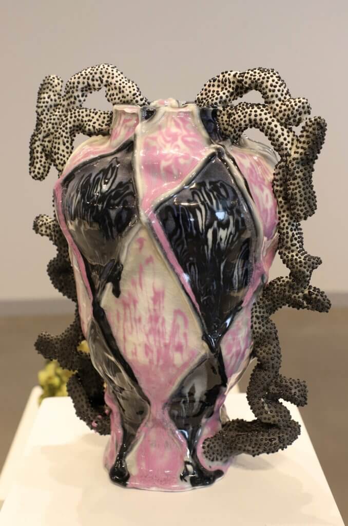 Nitsa Meletopoulos Marbling Arlequin Vase Giroussens exposition Barock 2026