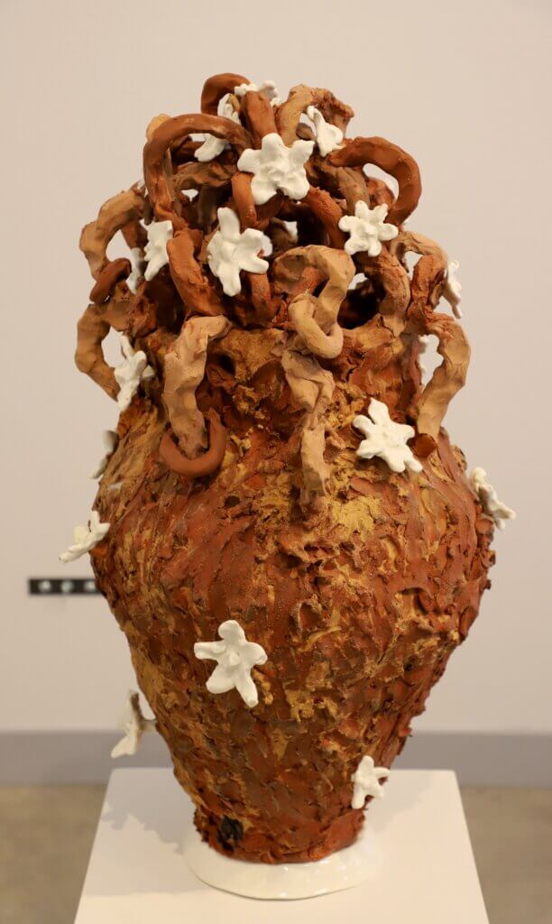 Sarah Pschorn Terra Cotta Flower Giroussens exposition Barock 2026
