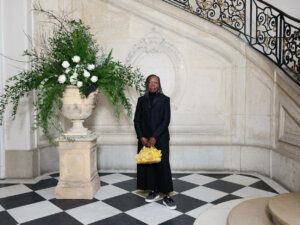Magdalene-Odundo-assiste-au-défilé-Haute-Couture-Printemps Été-2026 de-Christian-Dior dans le cadre de la Fashion Week de Paris, le 26 janvier 2026 à Paris, Photo Arnold Jerocki Getty Images